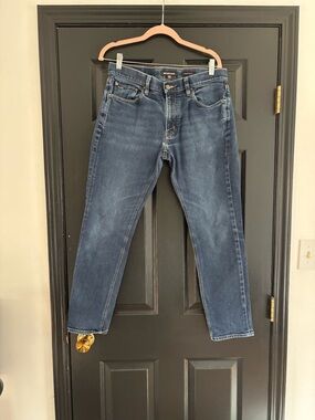 Michael Kors Men's Dark Blue Slim Straight Jeans